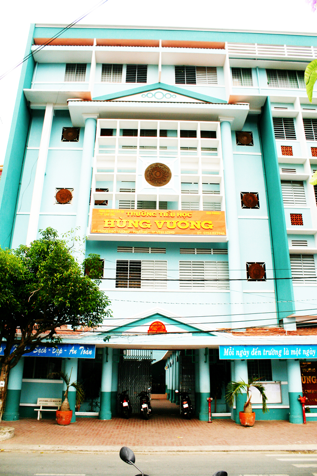 Trường tiểu học Hùng Vương, P1, TP. Vĩnh Long