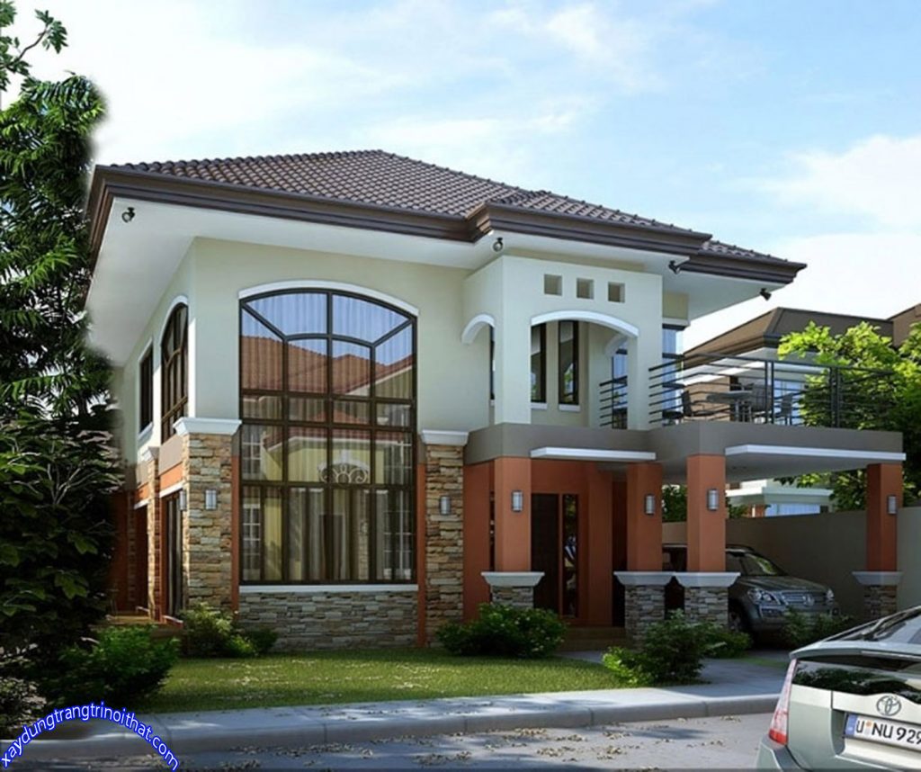 Ngắm Nhìn Những Mẫu Biệt Thự 2 Tầng Đẹp Ngây Ngất