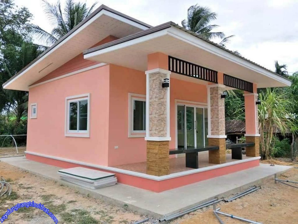Mẫu Nhà Cấp 4 Ở Đẹp Nông Thôn Tiết Kiệm Chi Phí